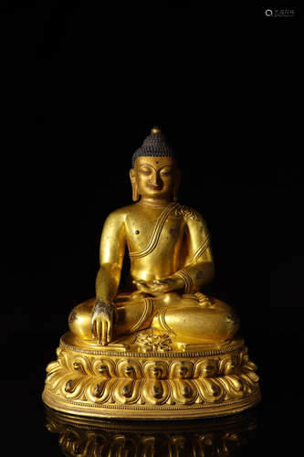 CHINESE BRONZE BUDDHA