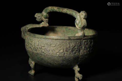 CHINESE BRONZE POT