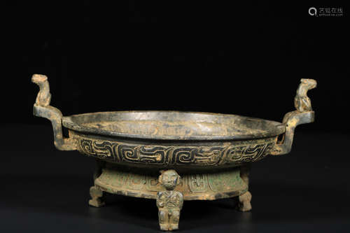 CHINESE BRONZE DECORATION