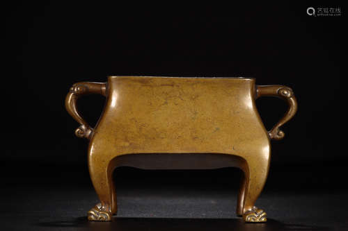 CHINESE BRONZE CENSER ,XUANDE MARK