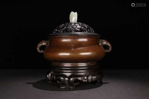 CHINESE BRONZE CENSER