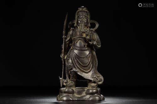 CHINESE BRONZE STATUE