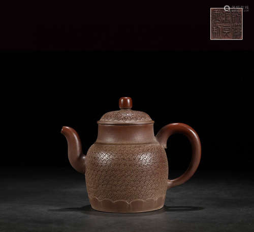 CHINESE ZISHA TEAPOT