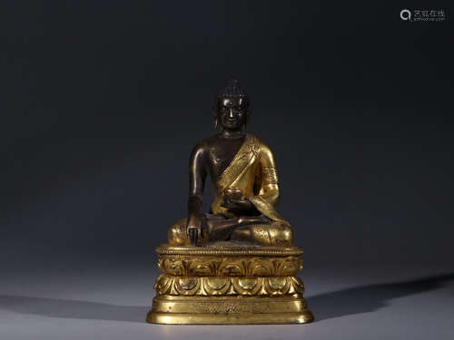 CHINESE BRONZE BUDHHA