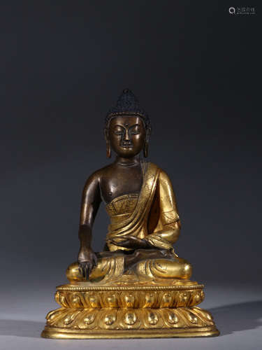 CHINESE BRONZE BUDHHA