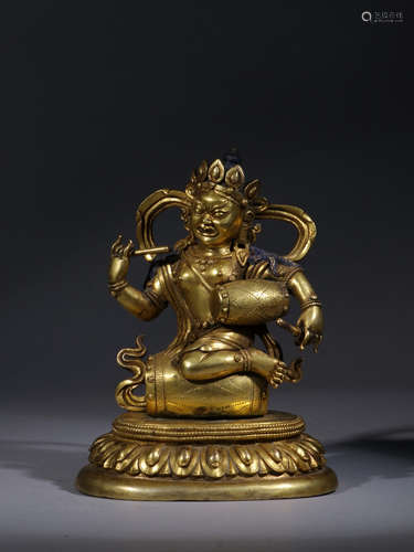 CHINESE BRONZE STATUE