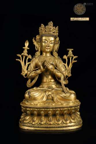 CHINESE BRONZE BUDDHA