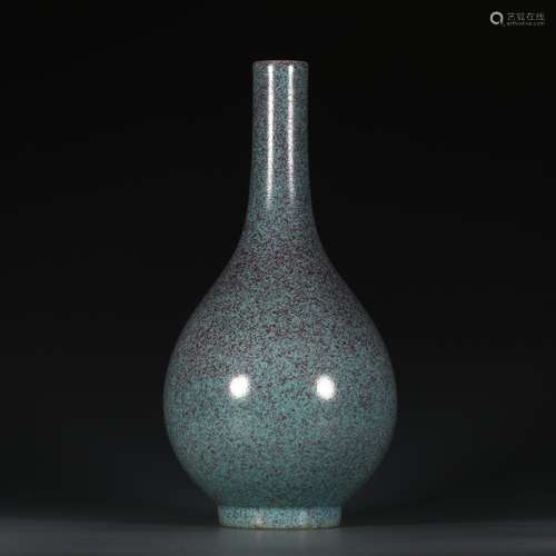 CHINESE ROBINÕS EGG GLAZED VASE