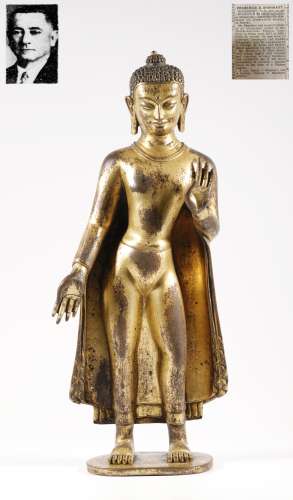 Ming Dynasty - Gilt Buddha Statue