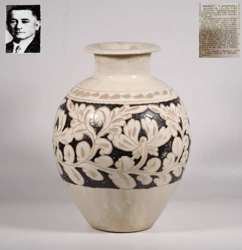 Song Dynasty - Large Cizhou Ware Jar