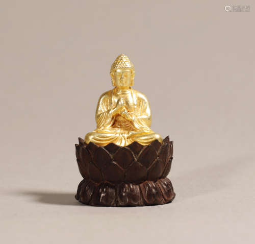 Qing Dynasty - Pure Gold Buddha