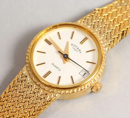 A LADIES ROTARY WRISTWATCH.