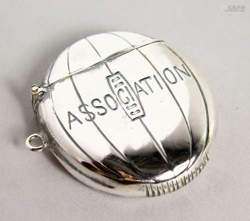 A SILVER ASSOCIATION FOOTBALL VESTA.