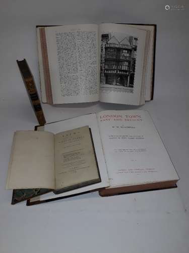 18th Century and Later Books, two leather bound volumes the fifth edition, published 1793 by J