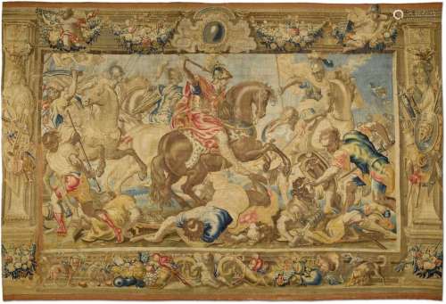 LARGE TAPESTRY FROM AN EIGHT PIECE SERIES ABOUT TH…