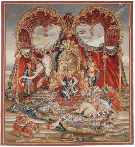 TAPESTRY DEPICTING THE \