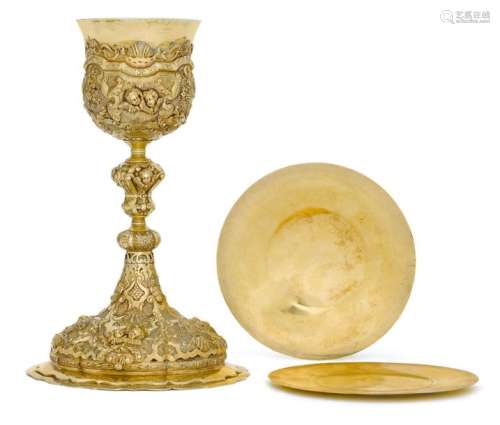 CHALICE, Mülhausen, 1st half of the 18th century. …