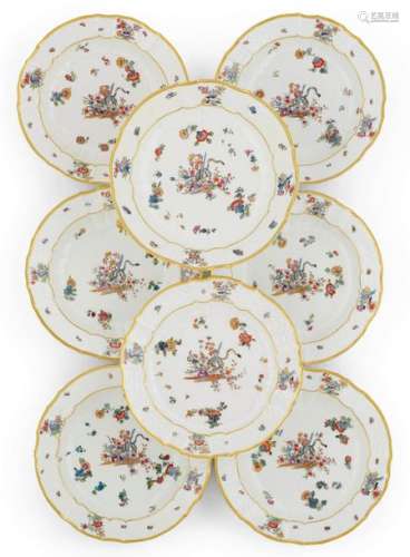 SET OF 23 PLATES AND 1 BOWL \