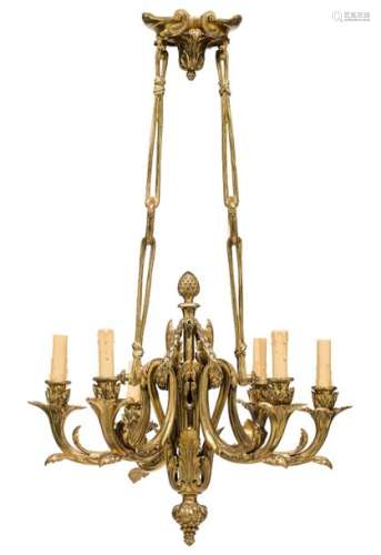 CHANDELIER, Napoléon III in the style of Louis XVI…