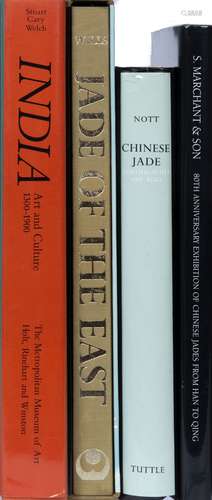 Asian Art reference books to include Chinese Jade throughout the Ages by Nott, Jade of the East