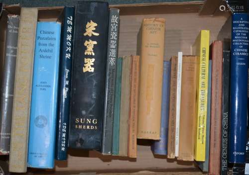 Books to include Chinese porcelains from the Ardebil Shrine, A Background to Chinese painting by