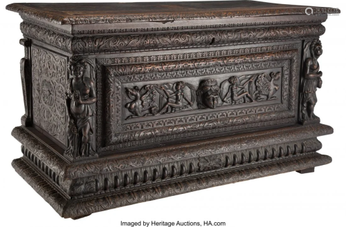61364: An Italian Renaissance Revival Carve…