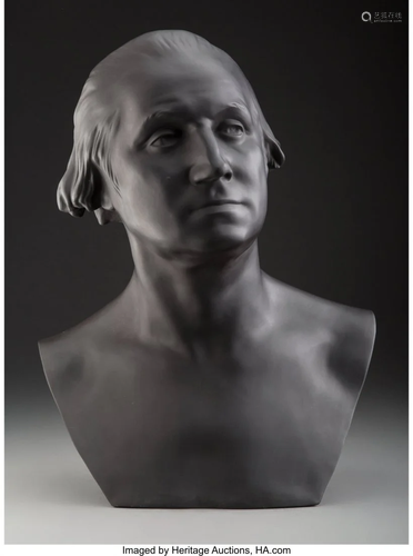 61044: A Wedgwood Basalt Bust of …