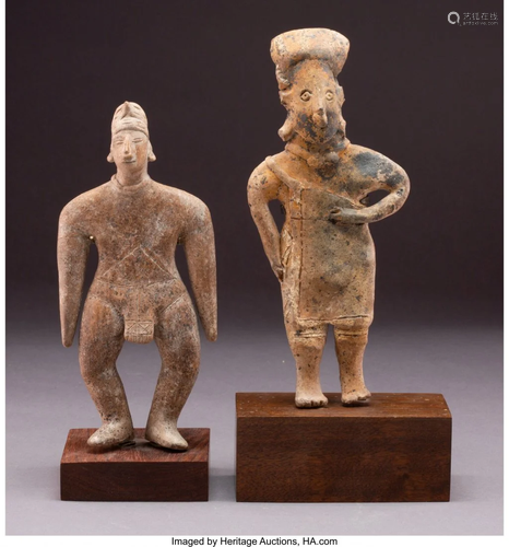 70633: Two Archaic Colima Flat Figure…