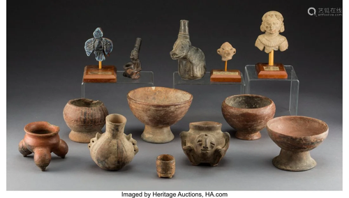 70634: Thirteen Pre-Columbian Items includ…