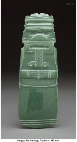 70467: A Fine Jade Axe God Pendant Costa Ri…