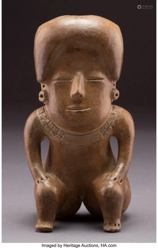 70644: A Calima (Colombia) Seated Figure …