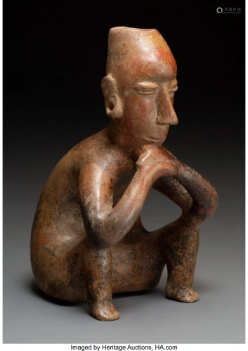 70477: A Colima Seated Figure West Mexic…