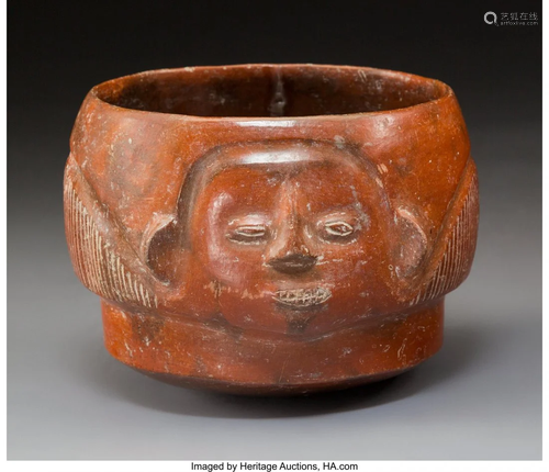 70649: A Colima Bowl with Face Diameter: …