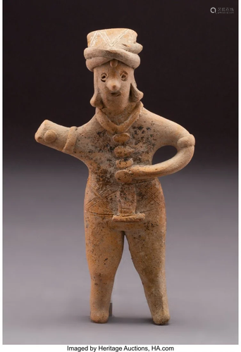 70626: An Archaic Colima Flat Figure Provena…