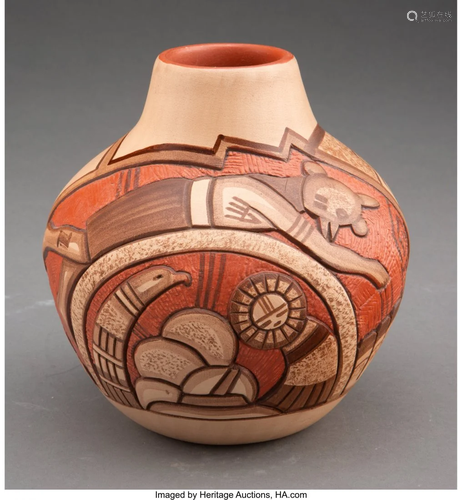 70558: A Hopi Polychrome Jar Tom Polacc…