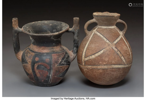 70675: Two Ethnographic Ceramic Vess…