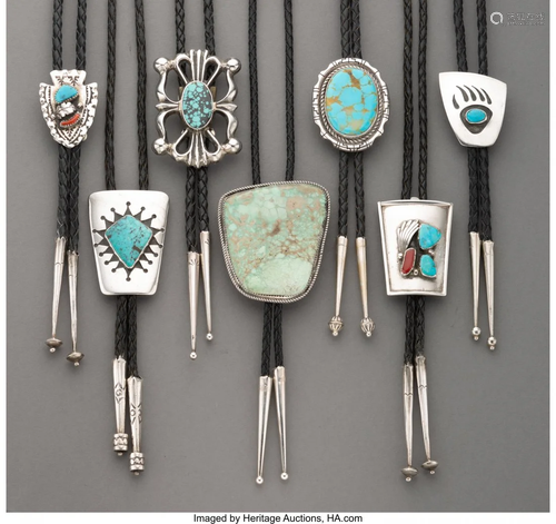 70526: Seven Southwest Bolo Ties Length…