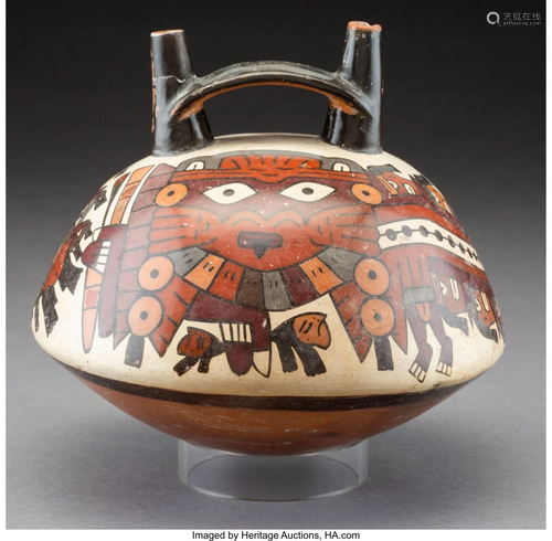 70490: A Large Nazca Polychrome Vessel …