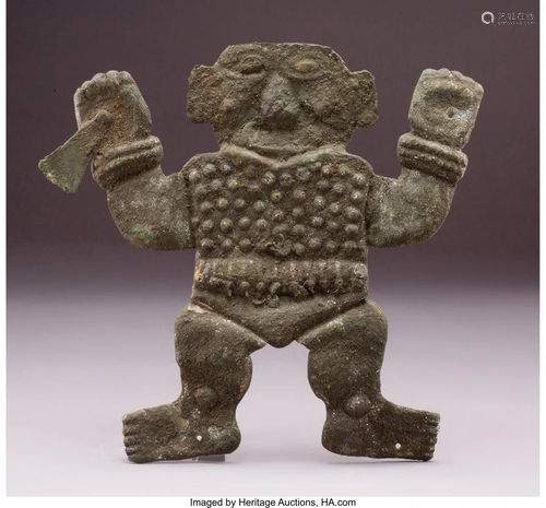 70492: A Moche Banner Figure Peru, c. 50…