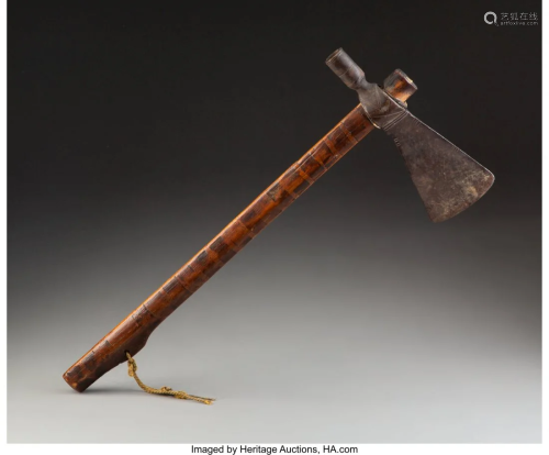 70175: A Sioux Pipe Tomahawk c. 1870 …