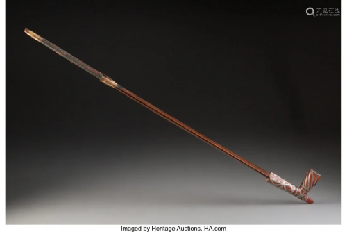 70178: A Sioux Ceremonial Pipe c. 1850 …