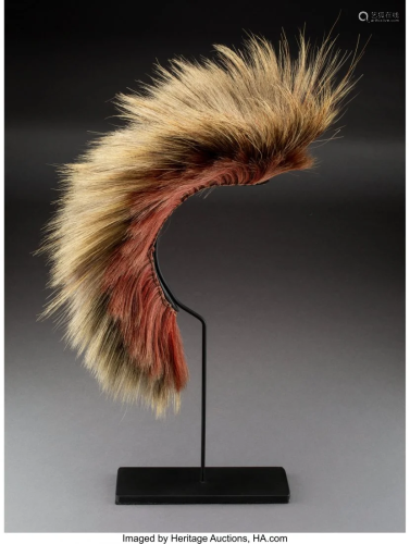 70412: A Southern Plains Hair Roach c. 1910…