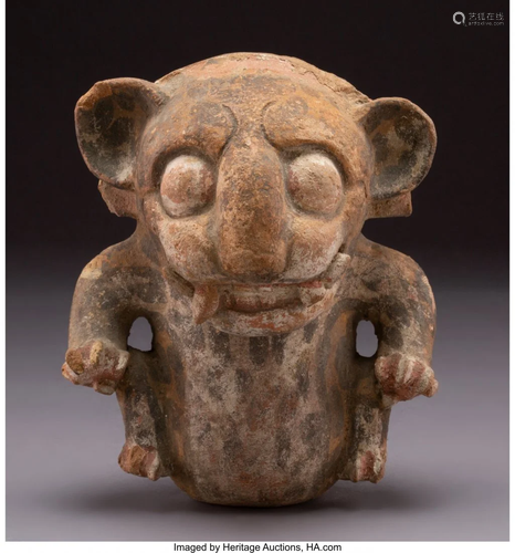 70671: A Maya Jaguar Figure a leg from …