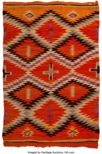 70381: A Navajo Transitional Weaving c. 1…