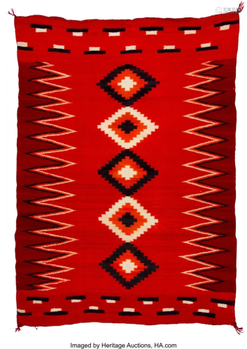70382: A Navajo Child's Blanket c. 1890 n…