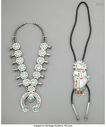 70314: Two Southwest Jewelry Items c.…