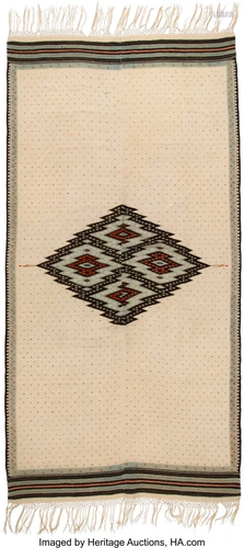 70388: A Mexican Saltillo Serape c. 1890 w…