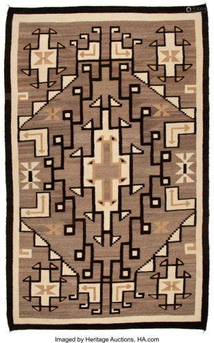70390: A Large Navajo Regional Rug Two …