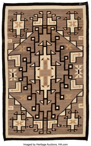 70390: A Large Navajo Regional Rug Two …