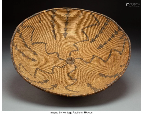 70400: An Apache Coiled Bowl c. 1890 will…